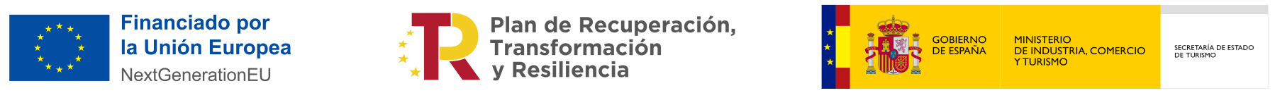 Financiado por la Unión Europea, Plan de Recuperación, Transformación y Resiliencia y Gobierno de España