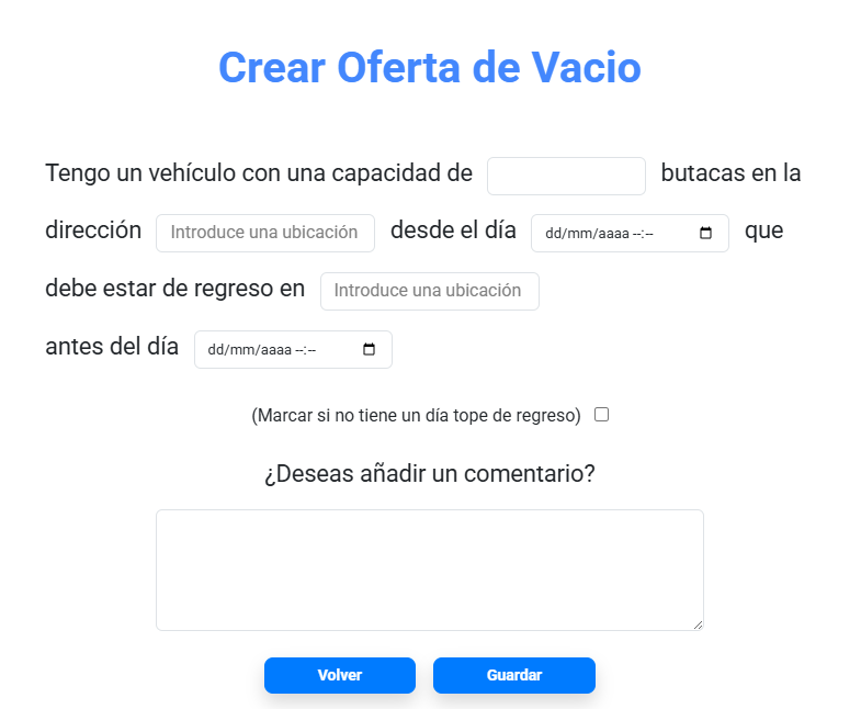 Gestor de vacíos